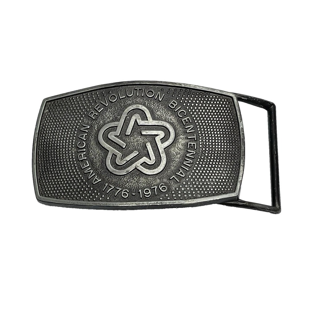 Vintage American‎ Revolution Bicentennial 1776-1976 Commemorative Belt Buckle